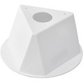 Global Industrial Inventory Control Cone, 10L x 10W x 5H, White 412433